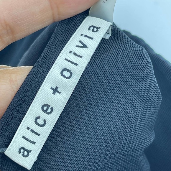 Alice + Olivia Nelle Spaghetti Strap Maxi Dress Size 6 NWT - Picture 8 of 13